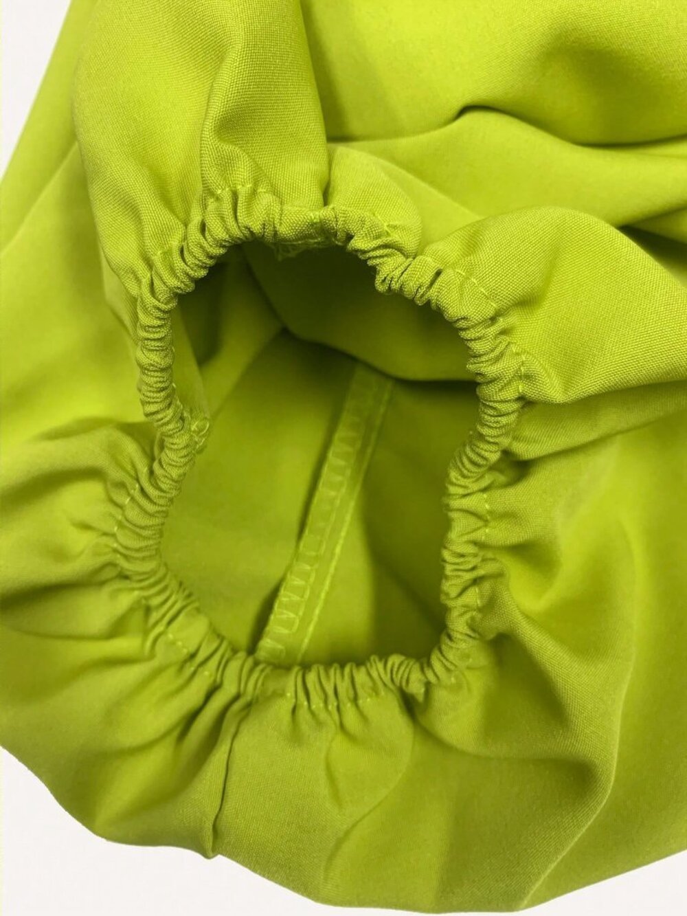 Green Casual Women's One Shoulder Batwing Sleeve Shirt With Floral Pattern - Picture 7 of 8